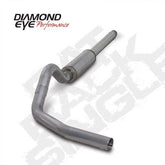 DIAMOND EYE 94-97 7.3L 4" Aluminized cat back single W/ muffler - K4310A